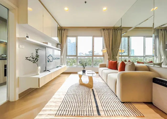 Elegant Near Iconsiam L High-speed Wifi L Bts Wongwian Yai Apartment