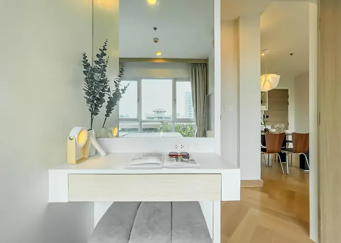 Apartment Elegant Near Iconsiam L High-speed Wifi L Bts Wongwian Yai