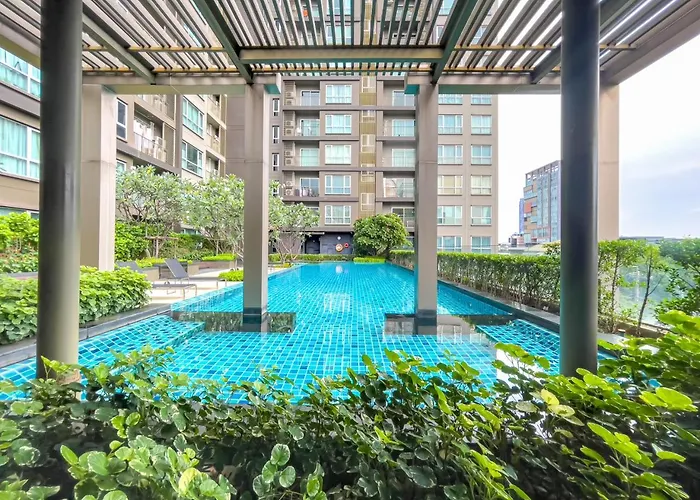 Elegant Near Iconsiam L High-speed Wifi L Bts Wongwian Yai Apartment