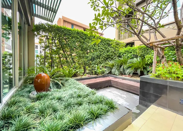 Apartment Elegant Near Iconsiam L High-speed Wifi L Bts Wongwian Yai Bangkok
